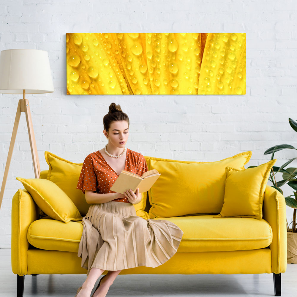 Πίνακας Πανοραμικός YELLOW DAISY