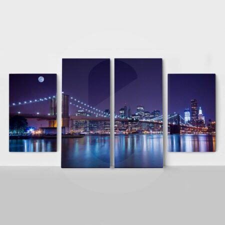Τετράπτυχος BROOKLYN BRIDGE - Νεα Υορκη Sticky 1