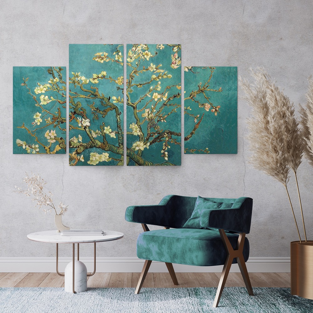 Τετράπτυχος VAN GOGH ALMOND BLOSSOM