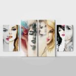 Τετράπτυχος WOMEN FACES