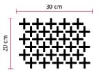 Mini Sticker σετ CROSSES