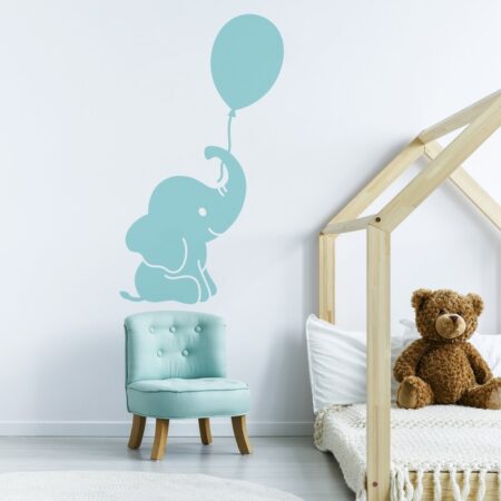 Aυτοκόλλητο τοίχου CUTE BABY ELEPHANT - Βρεφικα & Παιδικά