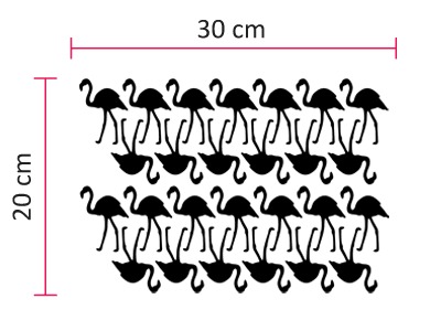Mini Sticker σετ ΦΛΑΜΙΝΓΚΟΣ - Mini Sticker sets Sticky 1
