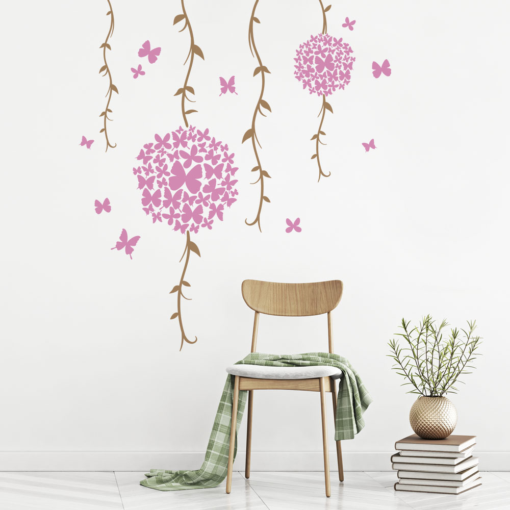 Αυτοκόλλητο τοίχου FLOWER BALLS