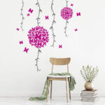 Αυτοκόλλητο τοίχου FLOWER BALLS