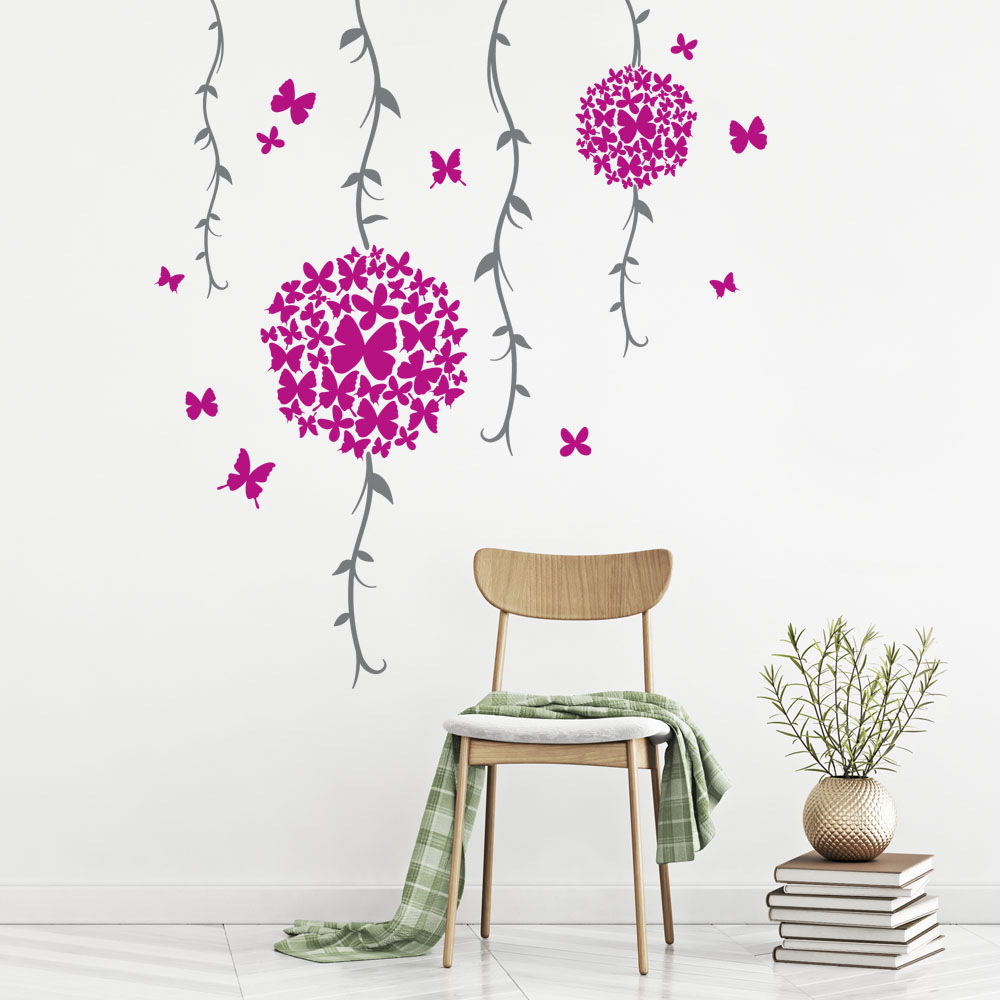 Αυτοκόλλητο τοίχου FLOWER BALLS