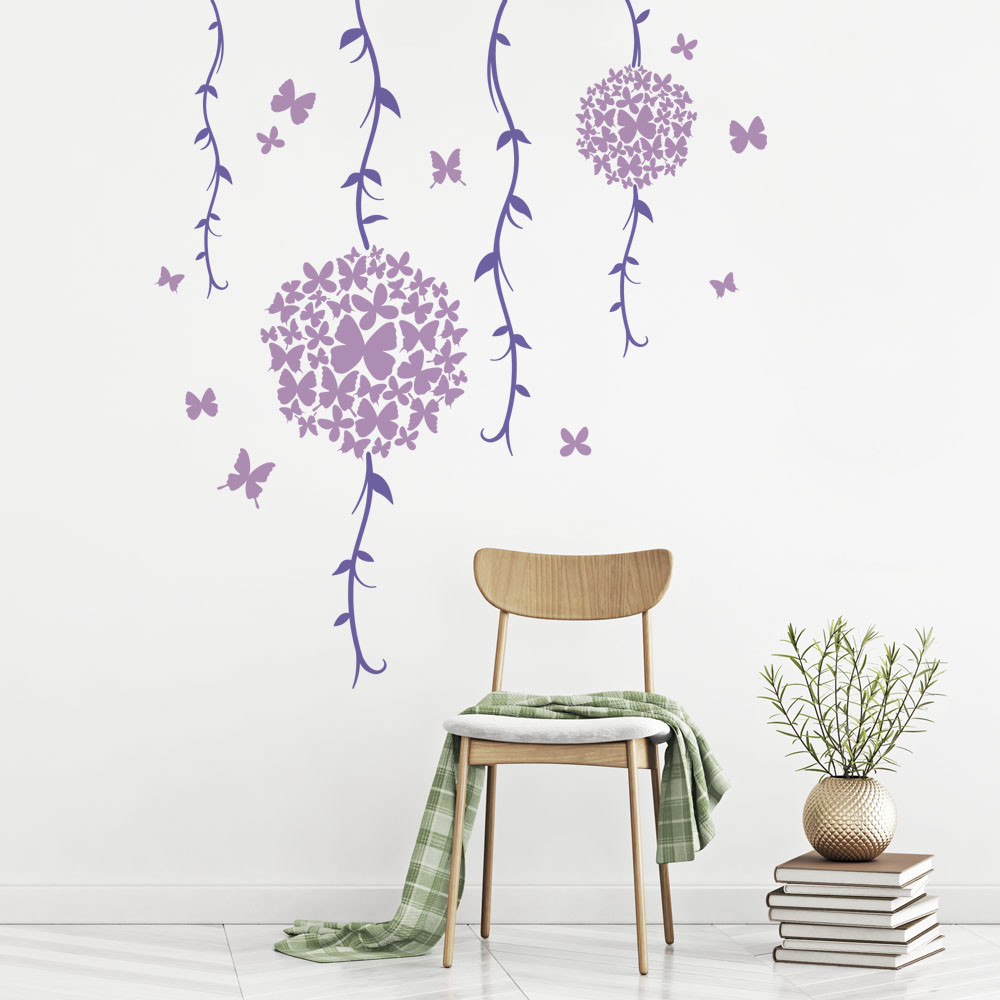 Αυτοκόλλητο τοίχου FLOWER BALLS
