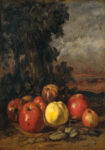 Πινακας σε καμβά GUSTAVE COURBET - STILL LIFE WITH FRUIT