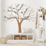 Αυτοκόλλητο τοίχου HOUSE RULES TREE