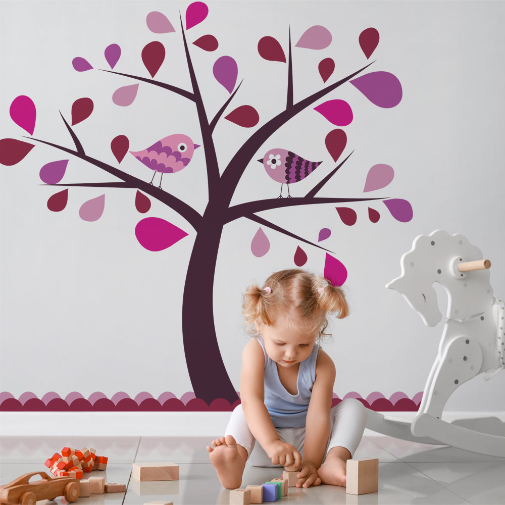 Αυτοκόλλητο τοίχου KIDS TREE5