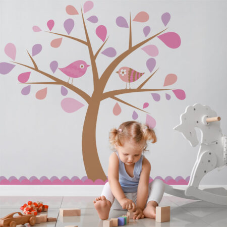 Αυτοκόλλητο τοίχου KIDS TREE5 - Βρεφικα & Παιδικά Sticky 1