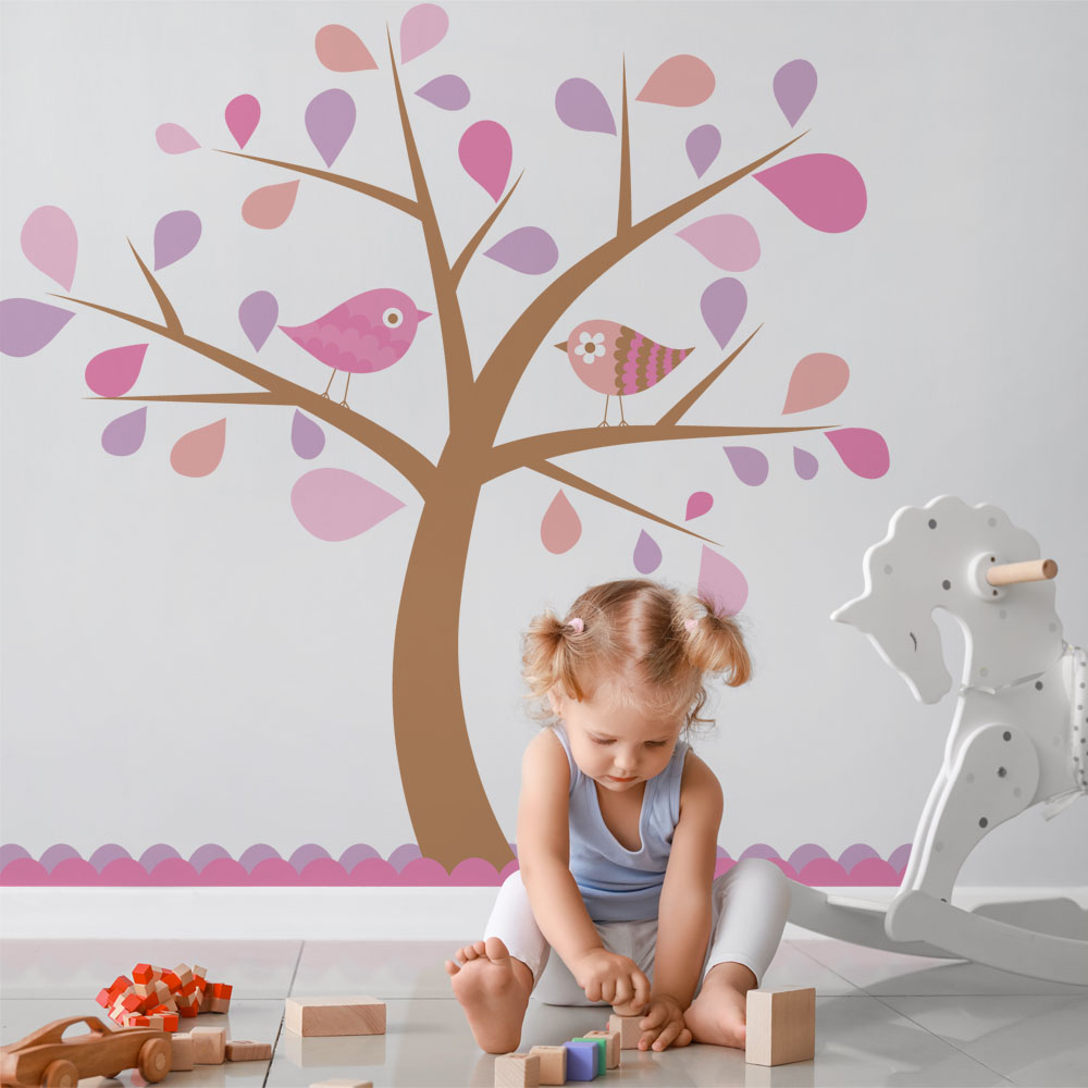 Αυτοκόλλητο τοίχου KIDS TREE5