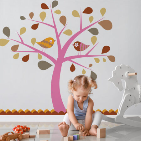 Αυτοκόλλητο τοίχου KIDS TREE5 - Βρεφικα & Παιδικά Sticky 2