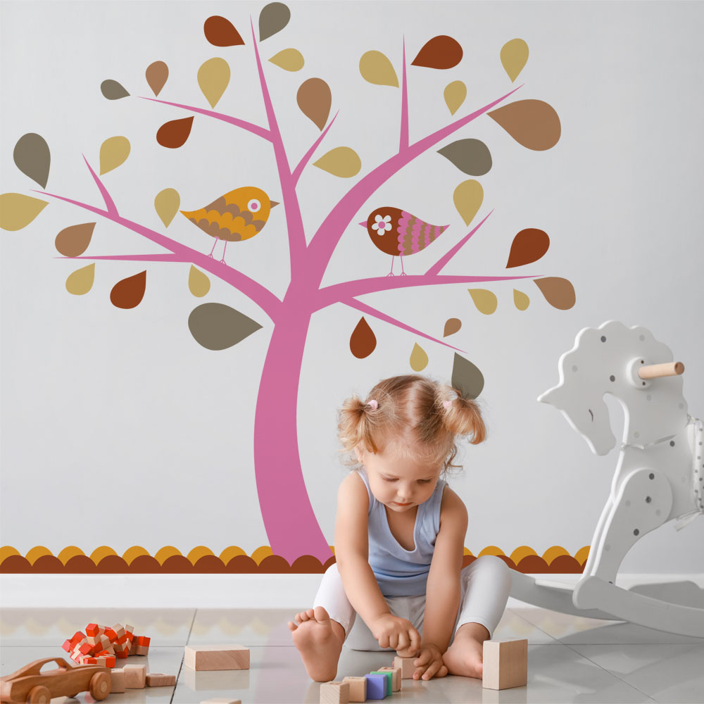 Αυτοκόλλητο τοίχου KIDS TREE5