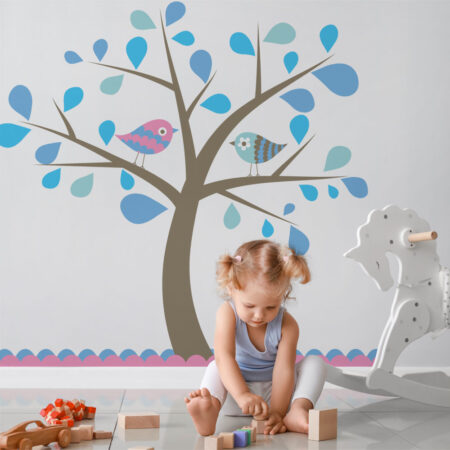 Αυτοκόλλητο τοίχου KIDS TREE5 - Βρεφικα & Παιδικά Sticky 4