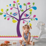 Αυτοκόλλητο τοίχου KIDS TREE5