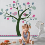 Αυτοκόλλητο τοίχου KIDS TREE5