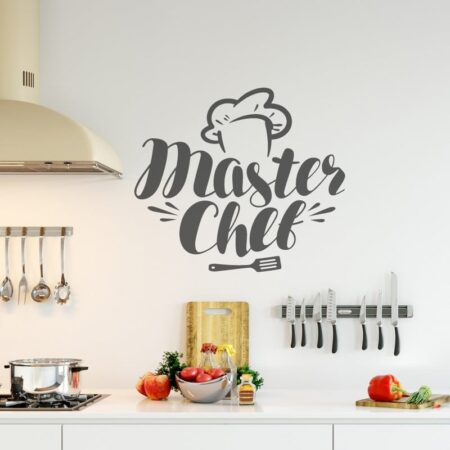 Aυτοκόλλητο τοίχου MASTER CHEF - Κουζίνα