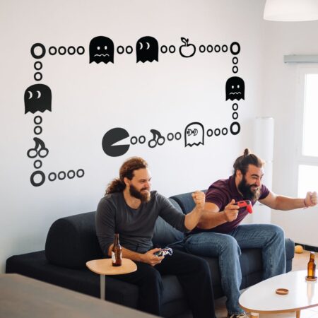 Aυτοκόλλητο τοίχου PACMAN