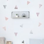 Αυτοκόλλητο τοίχου PAINTED WATERCOLOR TRIANGLES
