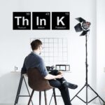 Aυτοκόλλητο τοίχου PERIODIC TABLE THINK