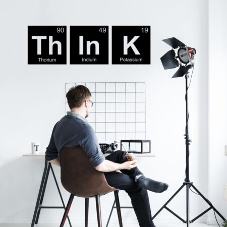 Aυτοκόλλητο τοίχου PERIODIC TABLE THINK - Εφηβικά
