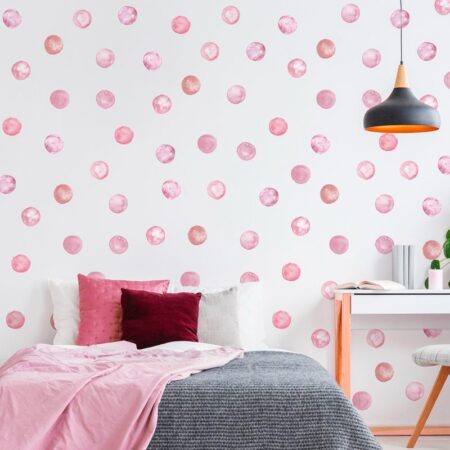 Αυτοκόλλητο τοίχου A LOT OF WATERCOLOR CIRCLES - Mini Sticker sets Sticky 1