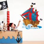 Αυτοκόλλητο τοίχου PIRATE SHIP