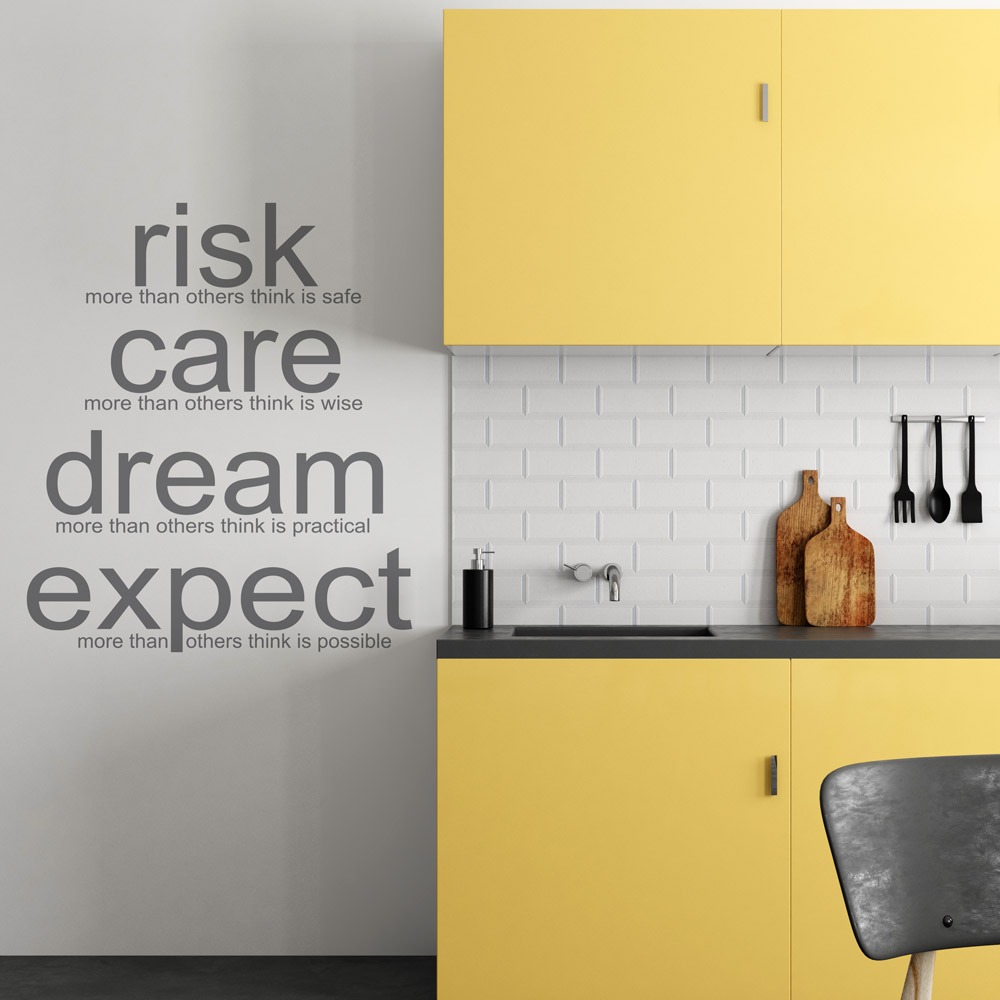 Αυτοκόλλητο τοίχου RISK CARE