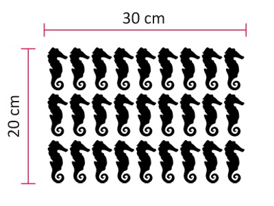 Mini Sticker σετ ΙΠΠΟΚΑΜΠΟΙ - Mini Sticker sets Sticky 1
