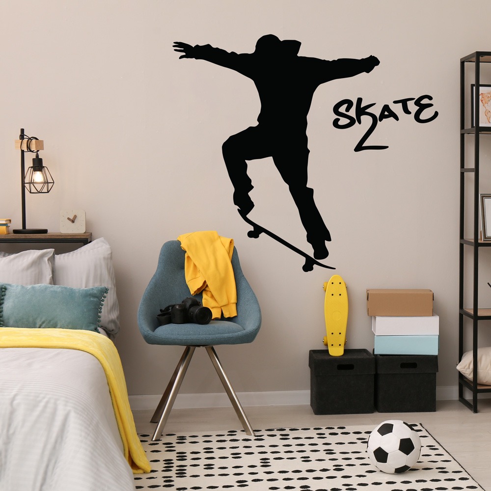 Αυτοκόλλητο τοίχου SKATE