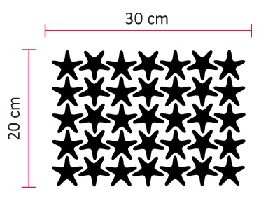 Mini Sticker σετ ΑΣΤΕΡΙΕΣ - Mini Sticker sets Sticky 1