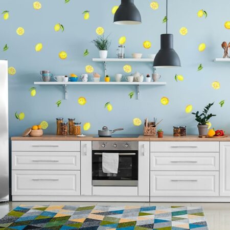 Αυτοκόλλητο τοίχου WATERCOLOR LEMONS - Mini Sticker sets Sticky 1
