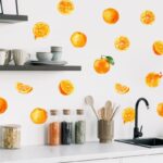 Αυτοκόλλητο τοίχου WATERCOLOR ORANGES