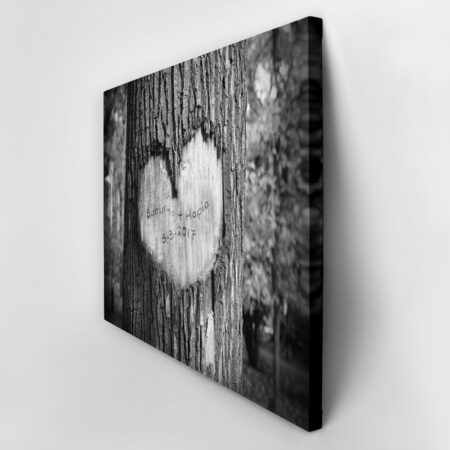 Πίνακας σε καμβά WOOD CARVING - Αγαπη - Ερωτας Sticky 3