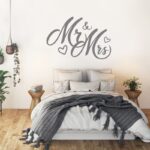 Aυτοκόλλητο τοίχου MR AND MRS