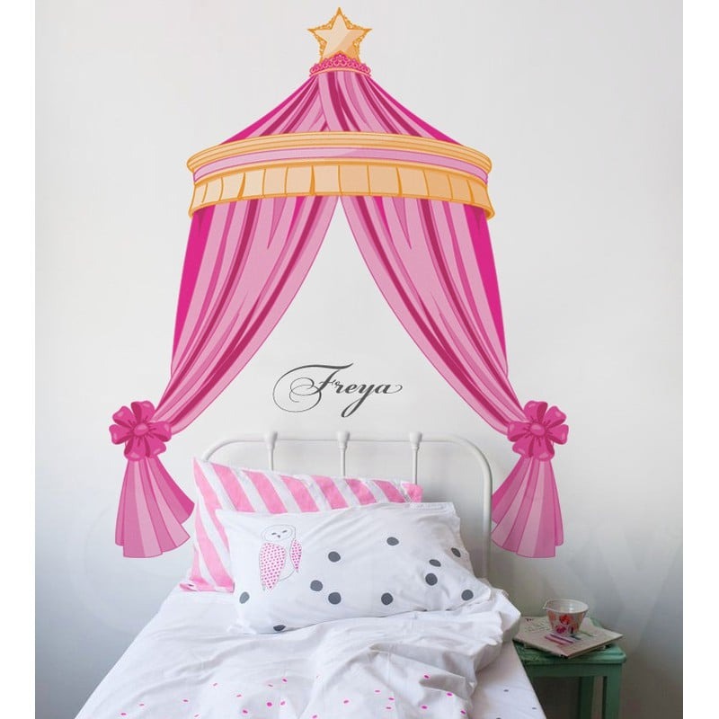 Aυτοκόλλητο τοίχου PRINCESS BED
