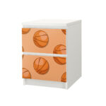 Αυτοκόλλητο Συρταριέρας BASKETBALL
