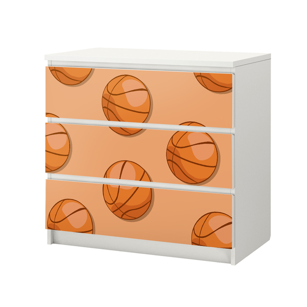 Αυτοκόλλητο Συρταριέρας BASKETBALL