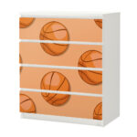 Αυτοκόλλητο Συρταριέρας BASKETBALL