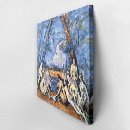 Τετράγωνος Πίνακας CEZANNE - THE BATHERS - Paul Cezanne Sticky 2