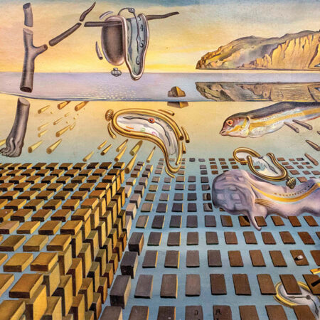 Πίνακας σε καμβά DALI - THE DISINTEGRATION OF THE PERSISTENCE OF MEMORY - Salvador Dali Sticky 5