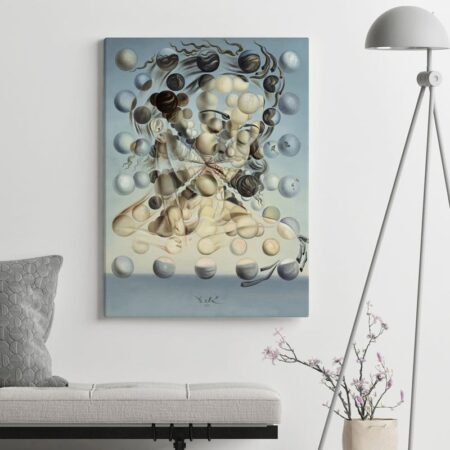 Πίνακας σε καμβά DALI - GALATEA OF THE SPHERES - Salvador Dali
