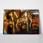 Πίνακας σε καμβά DALI - THE METAMORPHOSIS OF NARCISSUS