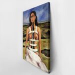 Πίνακας σε καμβά FRIDA BROKEN COLUMN
