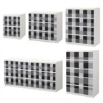 Αυτοκόλλητο Συρταριέρας GREY CHECKER