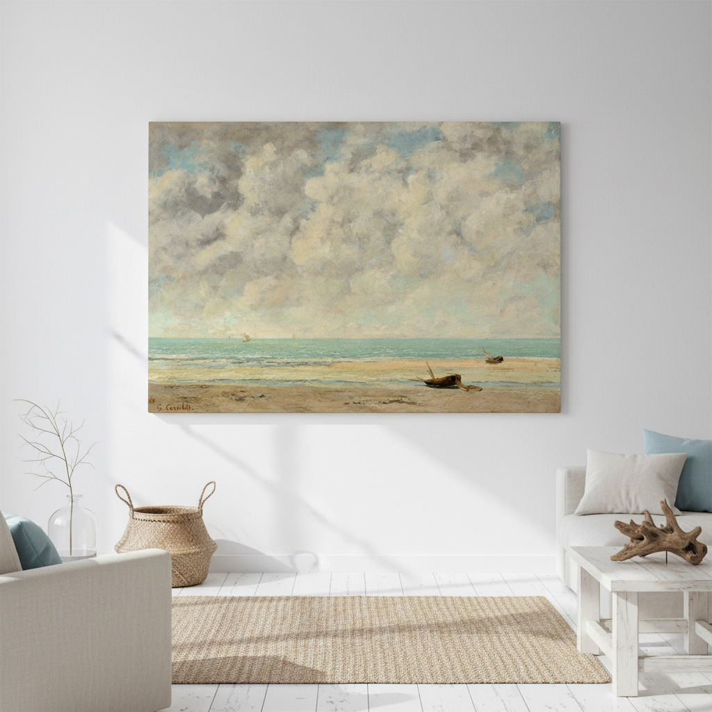 Πινακας Σε Καμβά GUSTAVE COURBET – THE CALM SEA