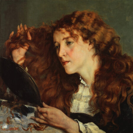Πινακας Σε Καμβά GUSTAVE COURBET – JO LA BELLE IRLANDAISE - Gustave Courbet Sticky 5
