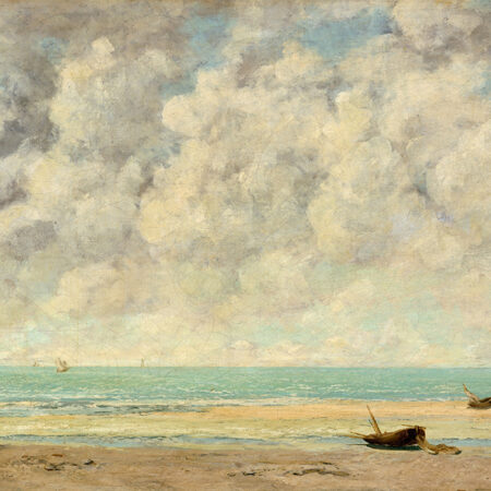Πινακας Σε Καμβά GUSTAVE COURBET – THE CALM SEA - Gustave Courbet Sticky 5