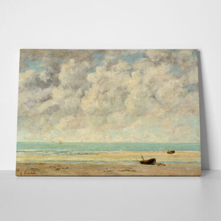 Πινακας Σε Καμβά GUSTAVE COURBET – THE CALM SEA - Gustave Courbet Sticky 1